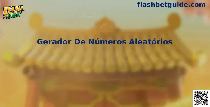 Gerador de Números Aleatórios Flash Bet